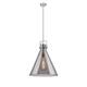 Option Satin Nickel / Light Smoke