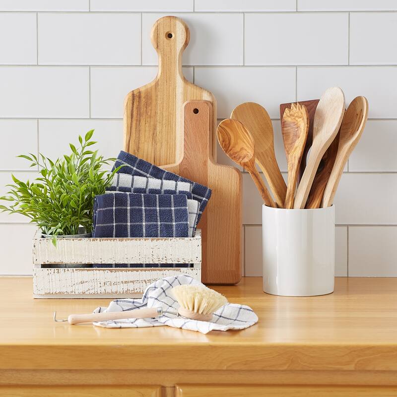 DII Artichoke Combo Windowpane Dishcloth (Set of 6)