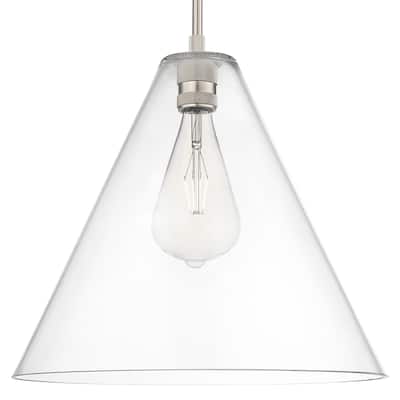 Innovations Lighting 434-1S-GBC-162 Crown Point 16" Wide Pendant with