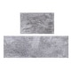 preview thumbnail 78 of 131, Luxury Plush Bathroom Rug Set - Quick-Dry, Soft Microfiber, Non-Slip, Absorbent & Washable Bath Mats Grey - 2 PC SET
