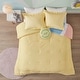 preview thumbnail 8 of 22, Jessie Yellow Rainbow Sunburst Reversible Cotton Comforter Set by Urban Habitat Kids
