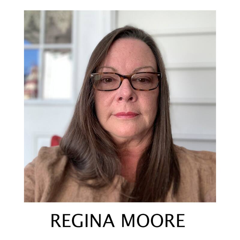 Amanti Art Multicolor Stained Glass II by Regina Moore Framed Canvas Wall Art Print - Sylvie Maple