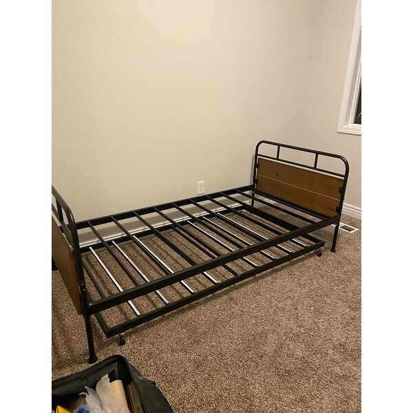 Zinus Santa Fe Twin Daybed with Trundle