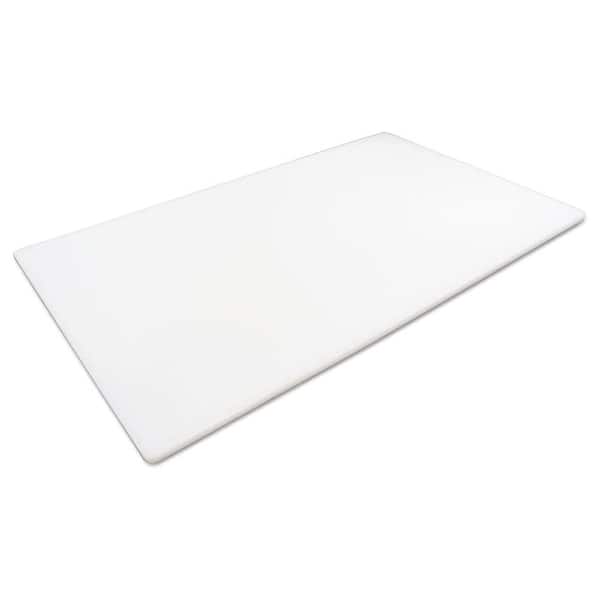 Thirteen Chefs 30 x 18 Inch Dishwasher Safe HDPE Plastic Cutting Board