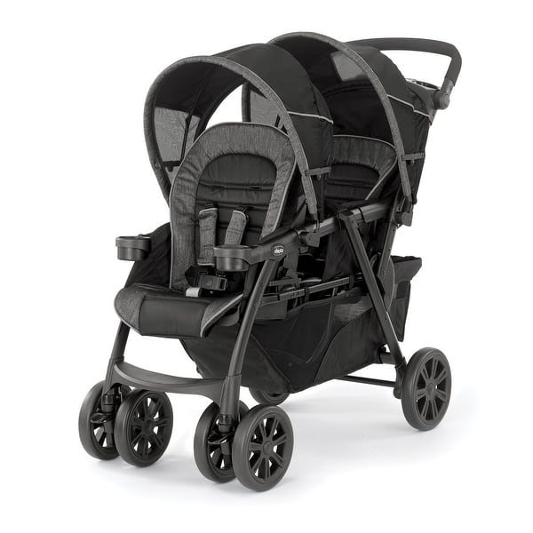 slide 2 of 10, Cortina Together Double Stroller, Minerale Collection