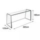 preview thumbnail 3 of 4, Soccer Goal 12' x 6' Football W/Net Clips, Anchor Ball Training Sets