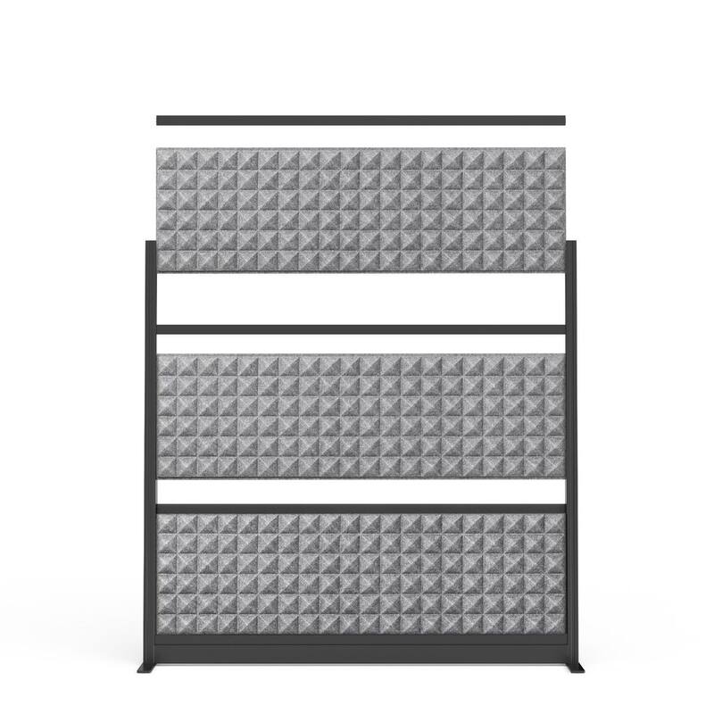 Studio Modular Wall Room Divider System - 70" W x 70" H