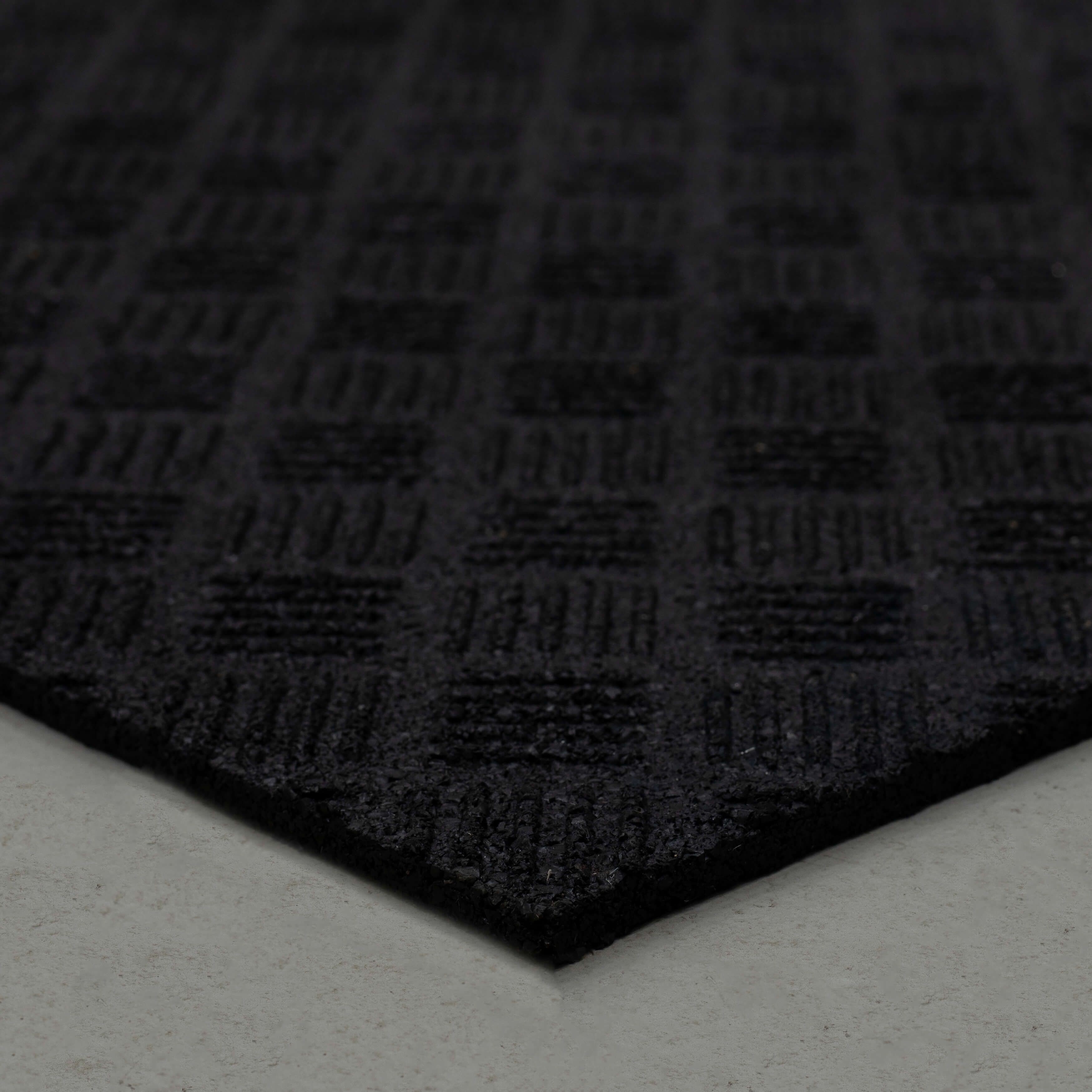 Mohawk Home Matrix Crosshatch Mat Black 3' X 4' Door Mat