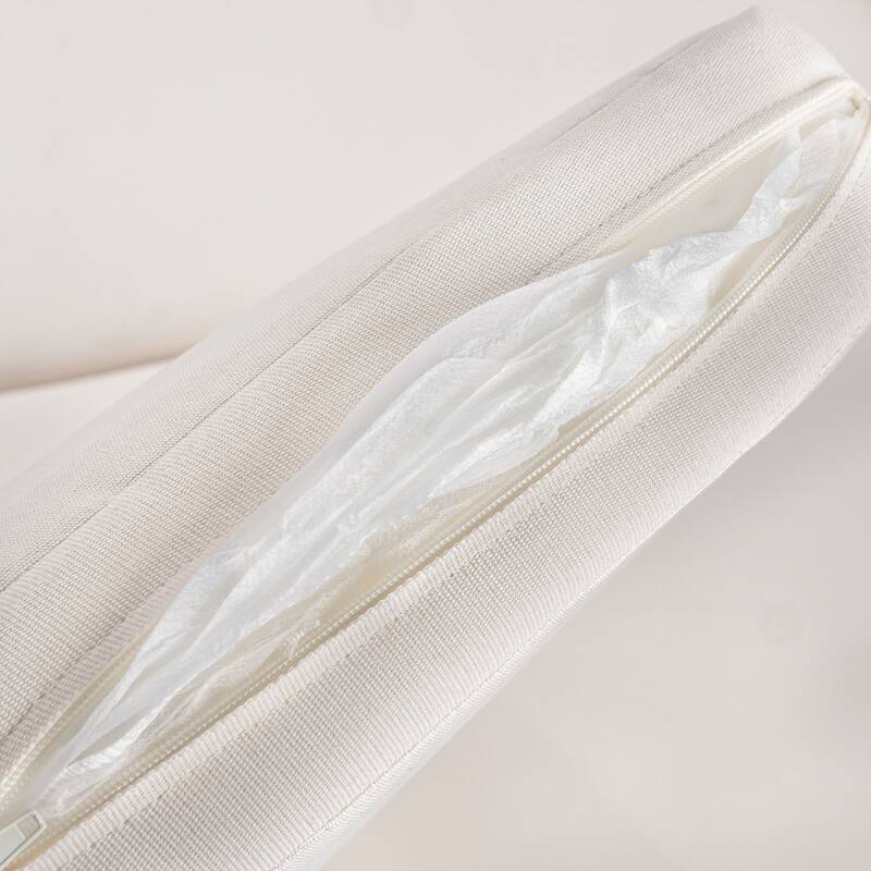 5-position adjustable backrest double recliner, outdoor lounger with cushion and foldable side tray, accommodates two people.