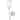 VAXCEL Kelsy 1-Light 6 in. W Chrome Bathroom Vanity Lighting Fixture, White Frosted Opal Glass Shade, Wall Mounted Sconce
