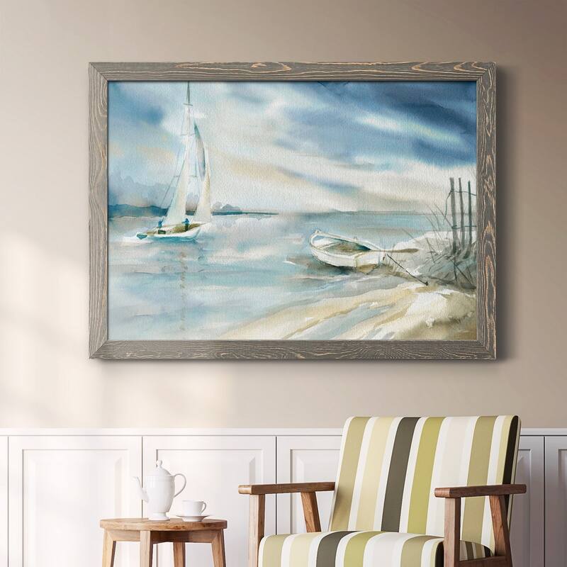 Subtle Sail-Premium Framed Canvas - Ready to Hang