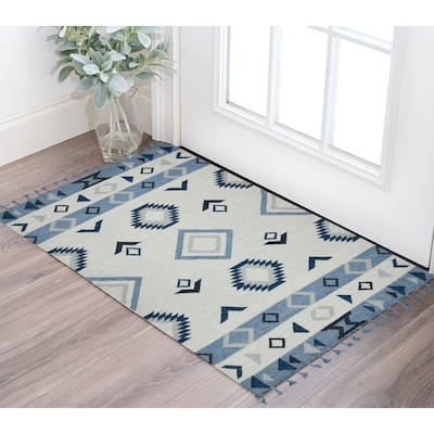 HomeRoots Tribal Southwest Rectangle Area Rug