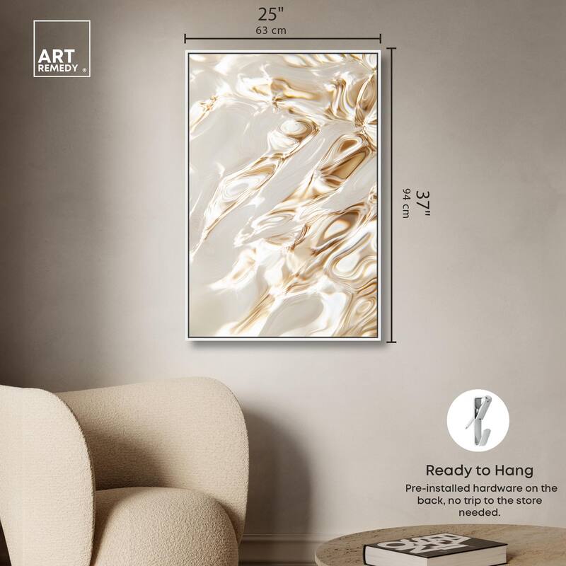 Light Reflections II Canvas by Art Remedy