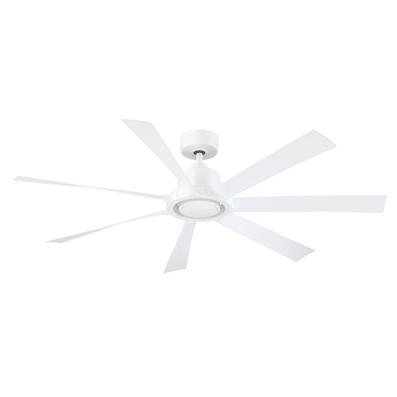 Lenzi 60 inch Indoor/Outdoor Smart Ceiling Fan with LED Light Kit and Remote