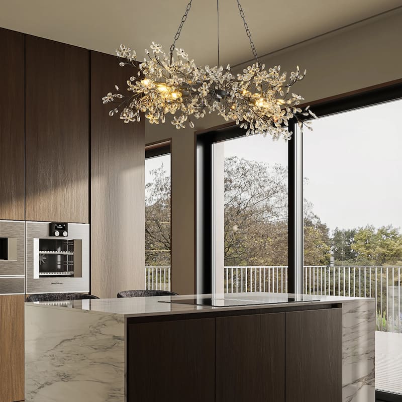 KAYLA D800/D1000/L1300 Tree Branch Chandelier Dining Pendant - Copper Color