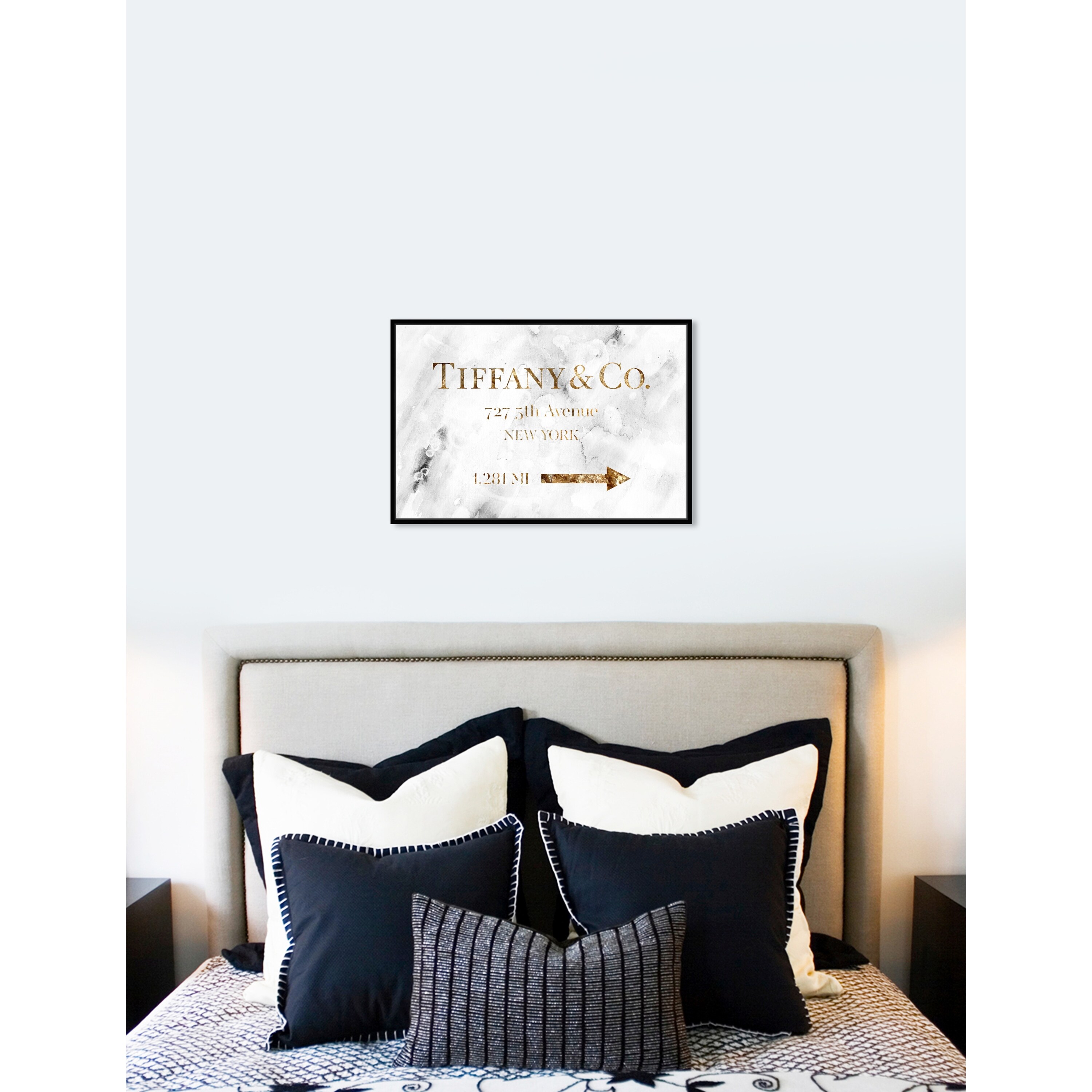 新品 オリバーガル Olivergal Jewelry Road Sign Amazon.co.jp: Overstock Oliver Gal 'Jewelry Road Sign Glam