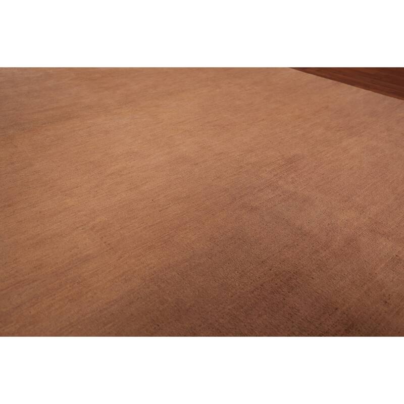 Modern Gabbeh Oriental Area Rug Hand-Knotted Living Room Wool Carpet - 6'9" x 9'9"