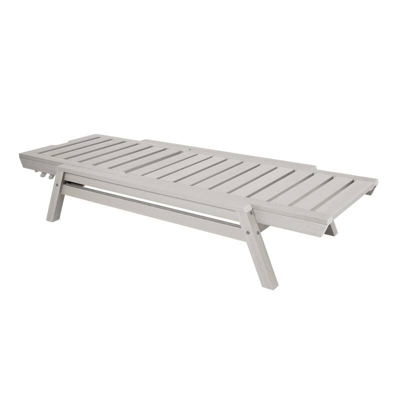 HIGHWOOD Crestone Stackable Commerical Chaise Lounge