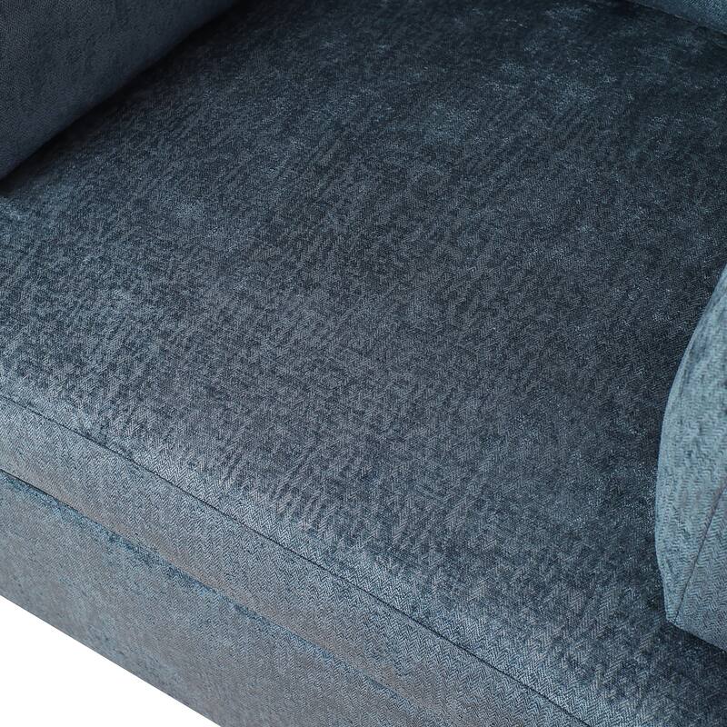 Upholstered Velvet Accent Chair with Pillow, Modern Single Sofa Chair for Living Room, Bedroom, Lounge, Reading Nook