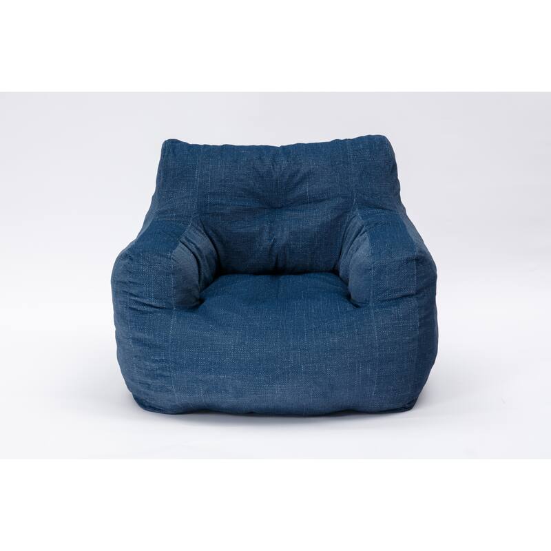 39.37" Bean Bag Chair with Memory Sponge