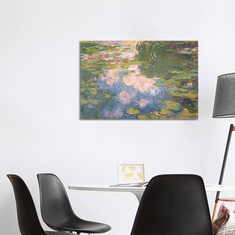 iCanvas "Nympheas, c.1919-22 " by Claude Monet Canvas Print - 26x40x1.5