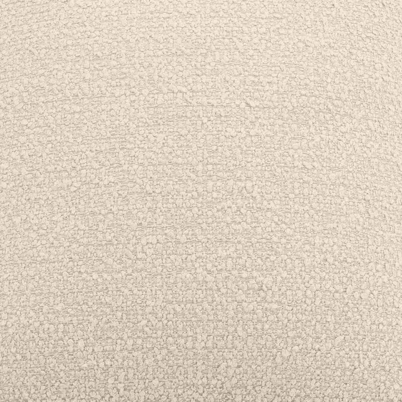 Allan Andrews Scroll Puff Ottoman with Titanium Frame & Cover, Barbet Collection