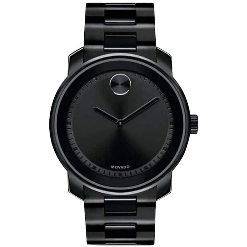 Movado Men's BOLD Trend Black Dial Watch - 3600467 - One Size