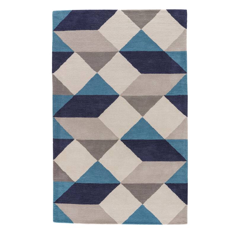 Ojo Handmade Geometric Area Rug