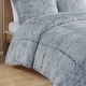 preview thumbnail 66 of 96, Intelligent Design Leena Shaggy Long Fur Comforter Mini Set