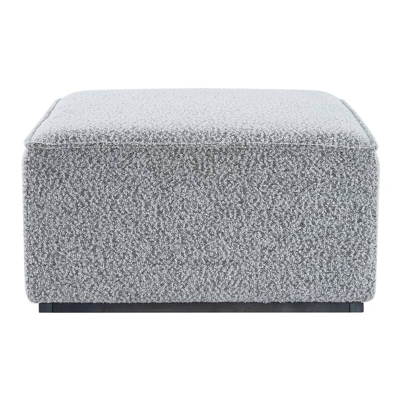 Scott Living Slate Ottoman 30"D × 30"W × 17"H