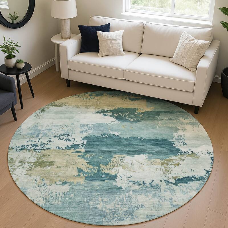 Machine Washable Indoor/ Outdoor Chantille Rug