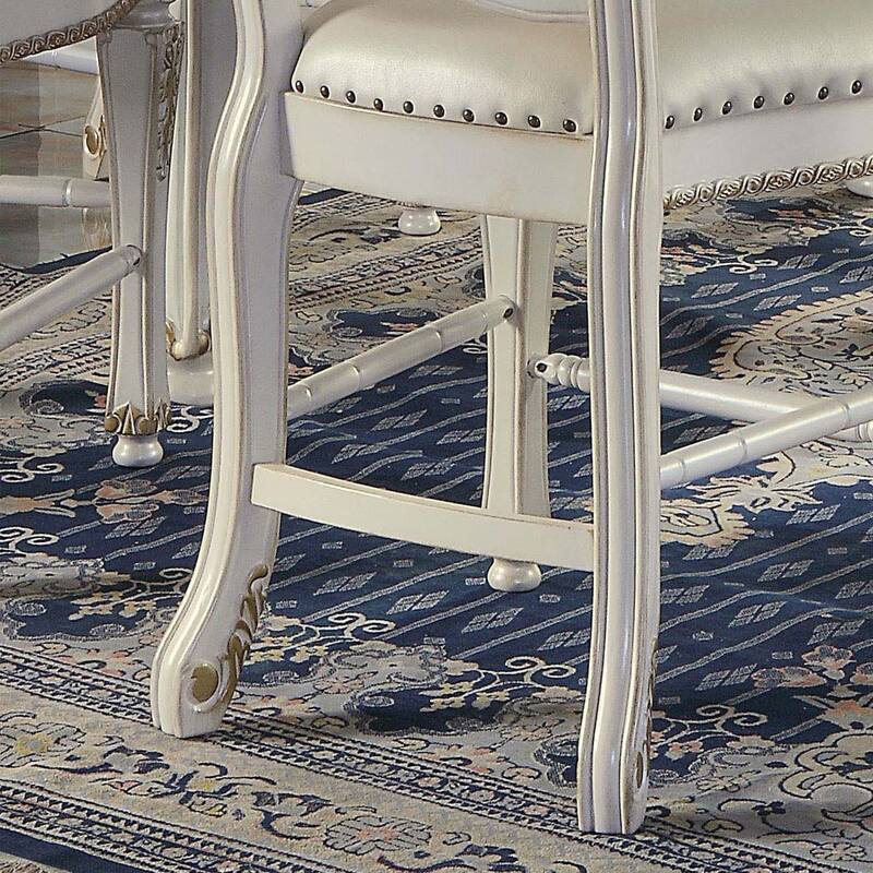 Counter Height Chair with Nailhead Trim (Set of 2)