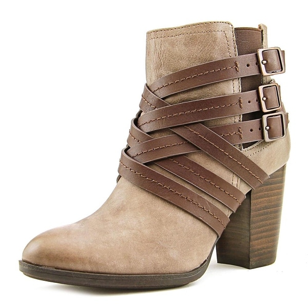 Sofft Arminda Women Round Toe Leather Gray Ankle Boot