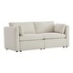 preview thumbnail 162 of 179, Mia Oversized Modular Sectional Fabric Sofa