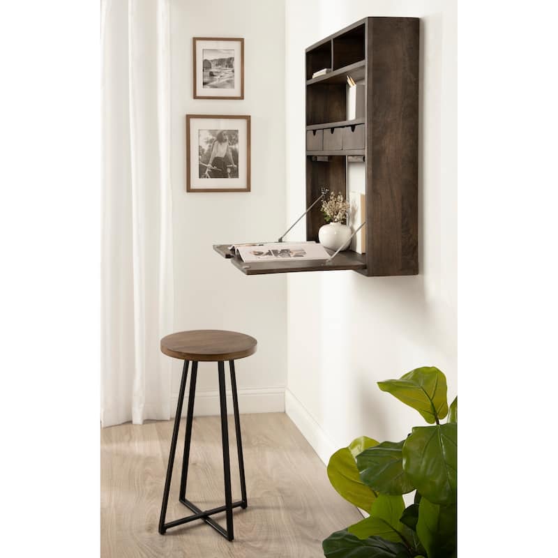 Kate and Laurel Georgie Wall Hanging Desk