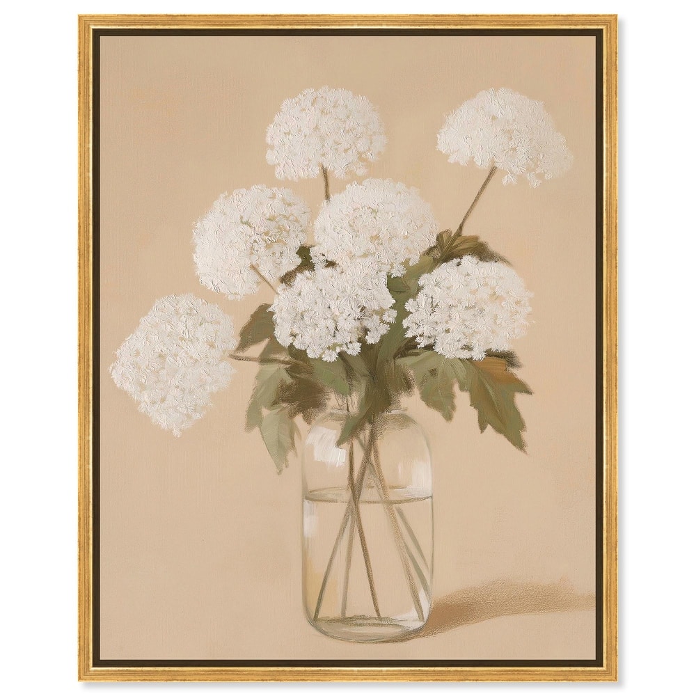 Lace in a Vase II Canvas by Art Remedy