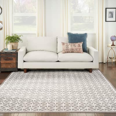 Nicole Curtis Series 2 Modern Geometric Area Rug