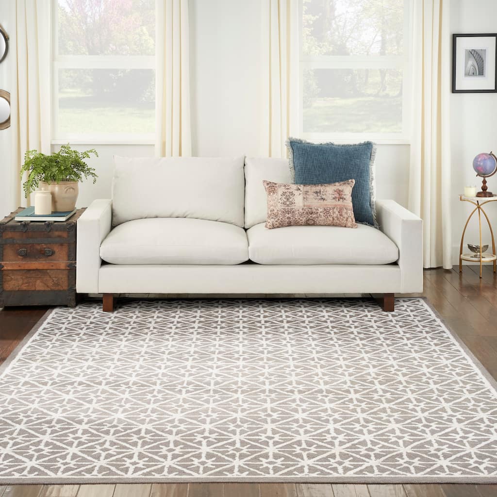 New Concept Washables Series 2 Modern Geometric Area Rug
