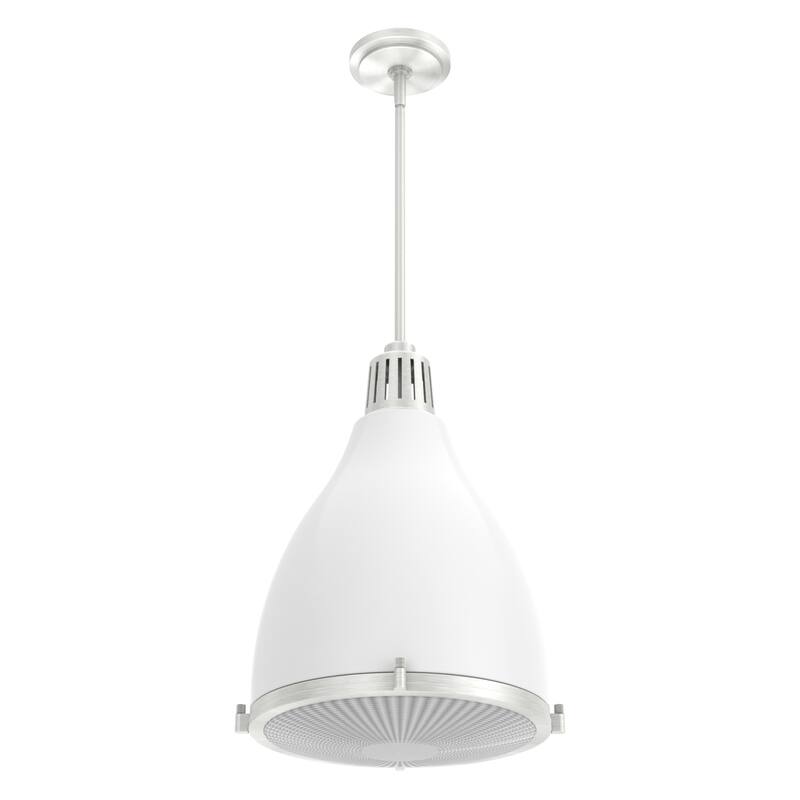 Hunter Bluff View Retro 14" 3-Light Pendant - Kitchen Island, Dining Room - Mid-Century Modern, Industrial, Transitional