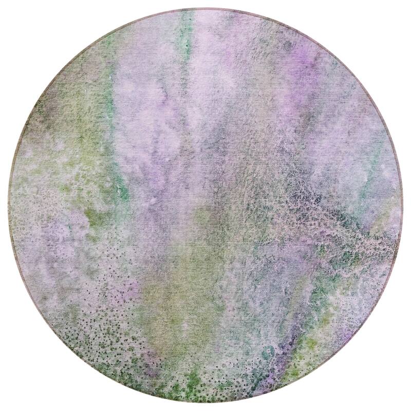 Almisi Contemporary Abstract Weather Resistant Modern Chic Outdoor Rug