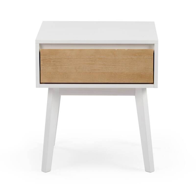 Max and Lily Scandinavian Nightstand with Drawer