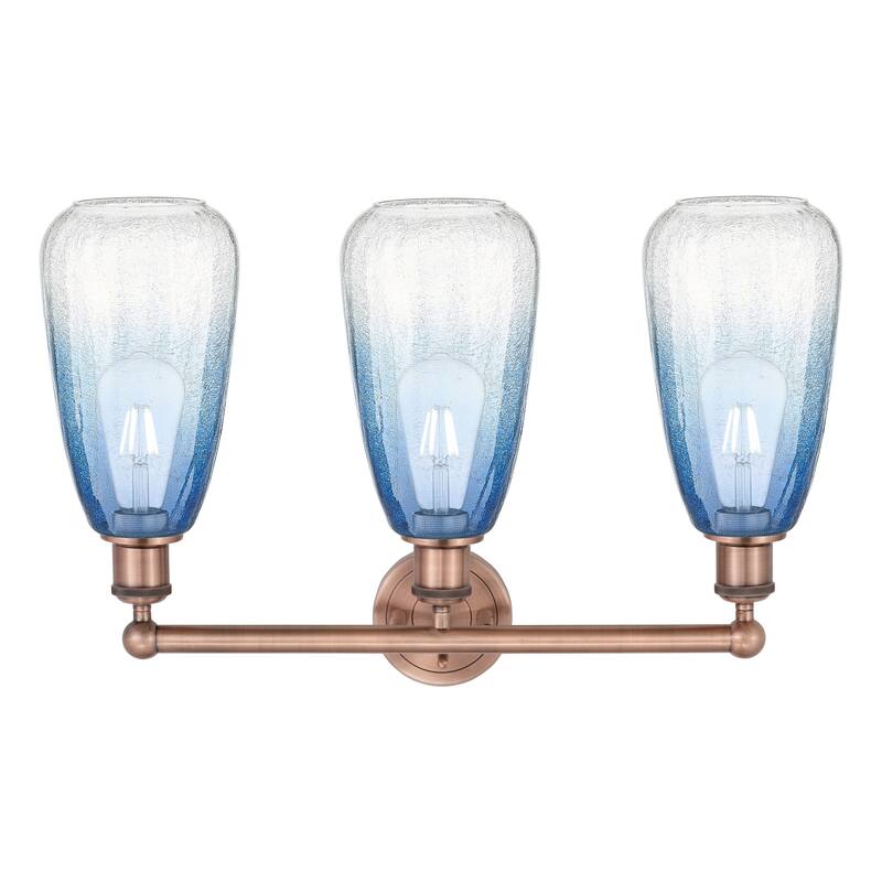 Innovations Lighting Endless Possibilities Edison - Brookhaven Almond - 3 Light 24" Bath Vanity Light