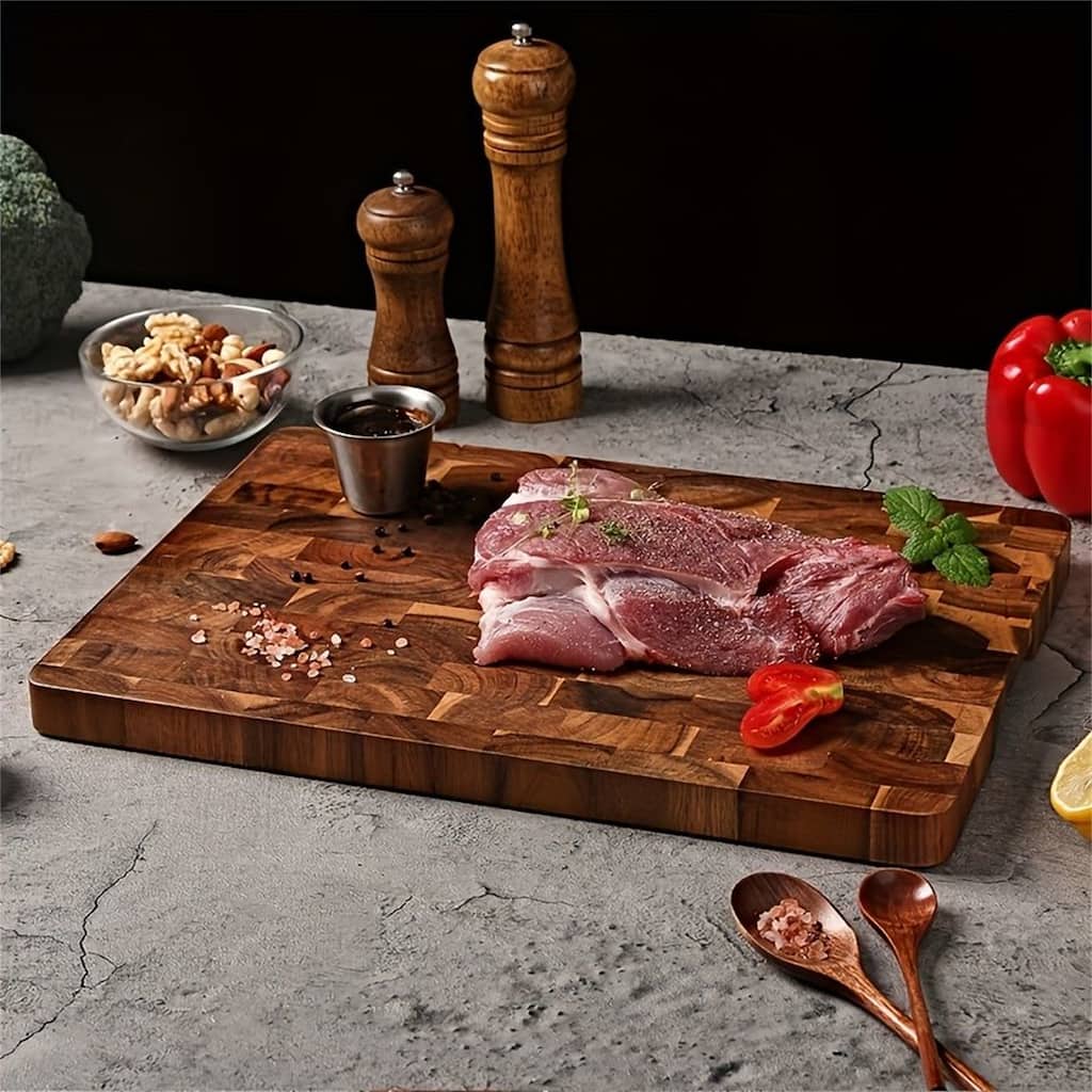 1pc Large Acacia Wood Cutting Board