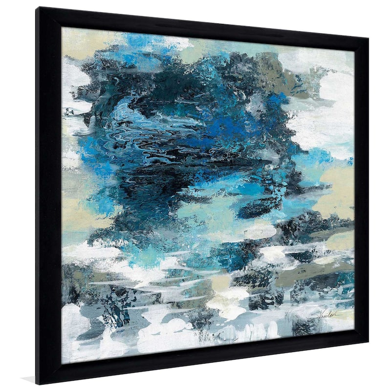 "Brilliant Blue Water" by Silvia Vassileva Print on Acrylic.