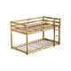 preview thumbnail 35 of 45, Twin Size Low Bunk Bed for Kids, No Box Spring Needed