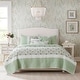 preview thumbnail 43 of 68, Madison Park Vanessa 6 Piece Cotton Percale Quilt Set with Throw Pillows