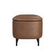 preview thumbnail 10 of 44, HomePop Ellipse Modern Storage Bench with Metal Legs