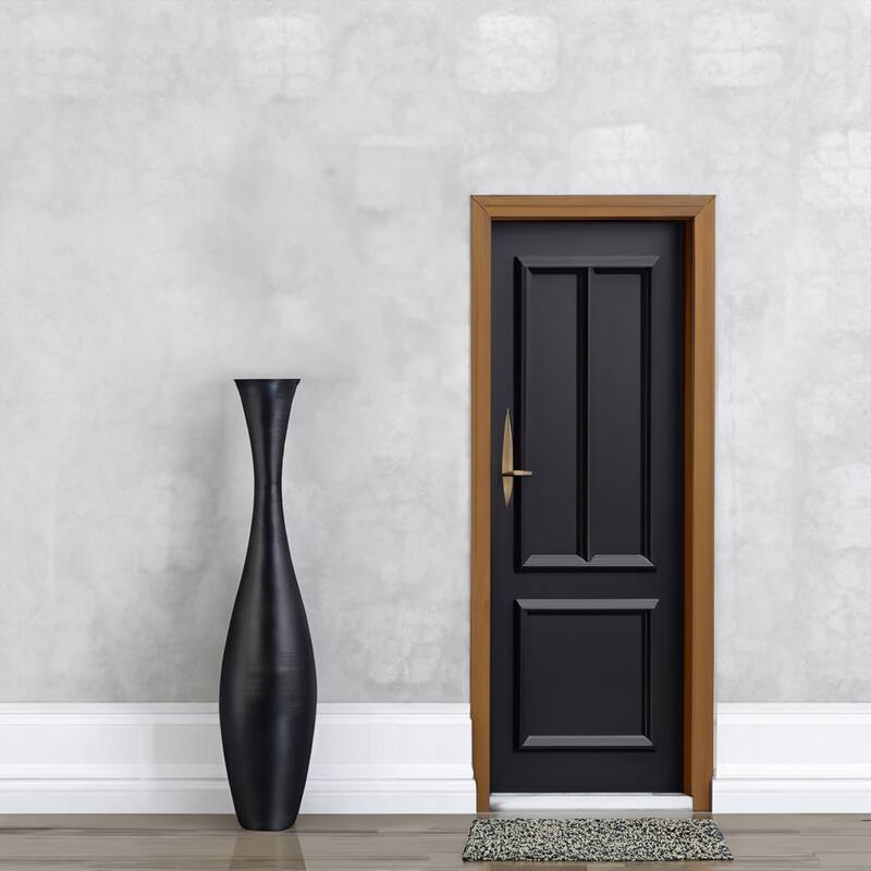 Bamboo Floor Vase - 43-inch Modern Elegance, Living Room Decor, Entryway, Dining Accent, Versatile Floral Styling, Home Decor