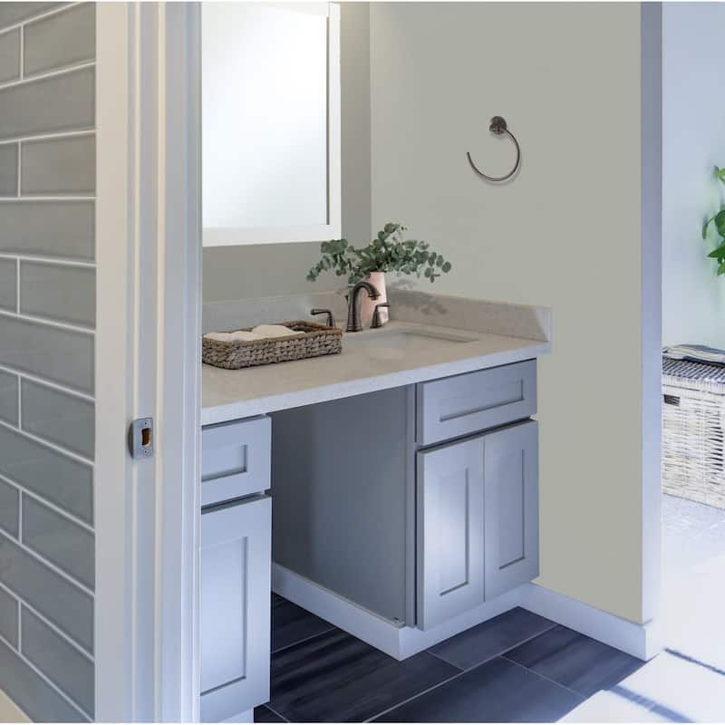 Design House Double Handle Widespread Bathroom Faucet with Metal Lever