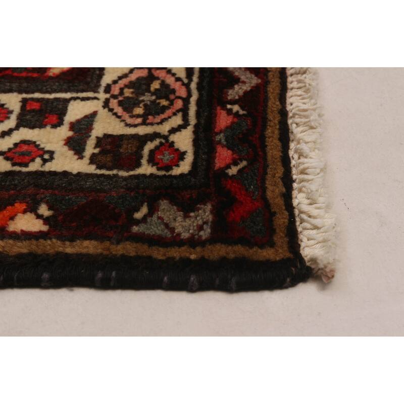 ECARPETGALLERY Hand-knotted Andelz Navy Wool Rug - 3'2 x 13'1